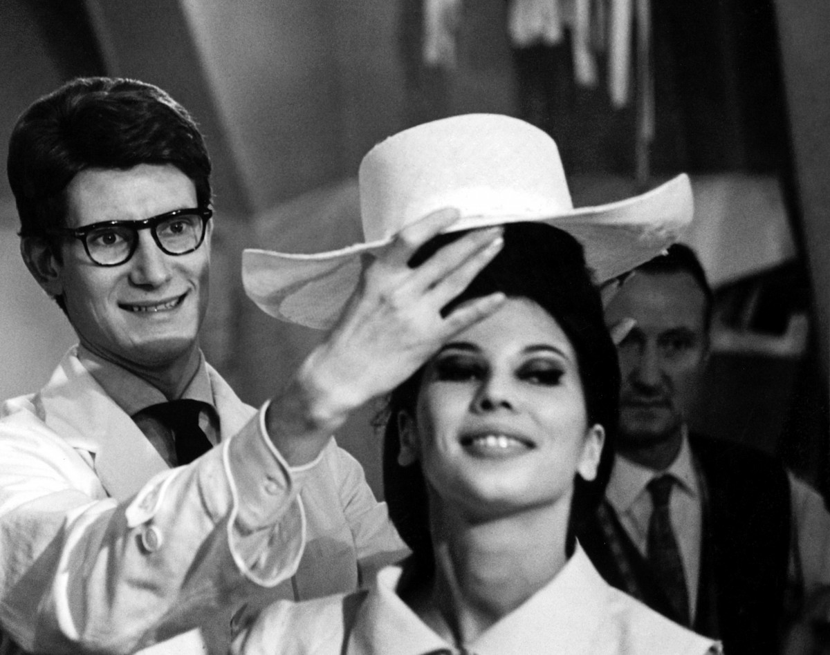 Yves Saint Laurent - Pierre Berger Et Yves Saint Laurent - HD Wallpaper 