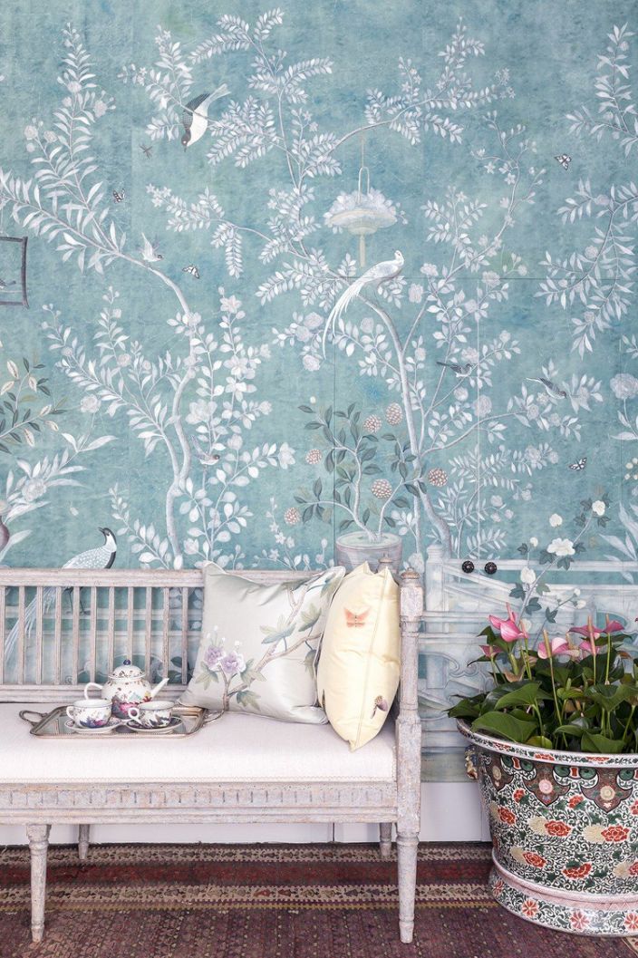 Salon Vert De Gournay - HD Wallpaper 