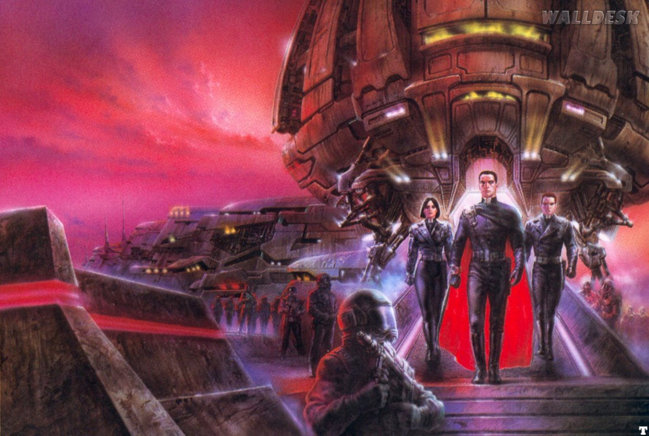 Planeta Futurista By Luis Royo Wallpaper - White Diamond Death - HD Wallpaper 