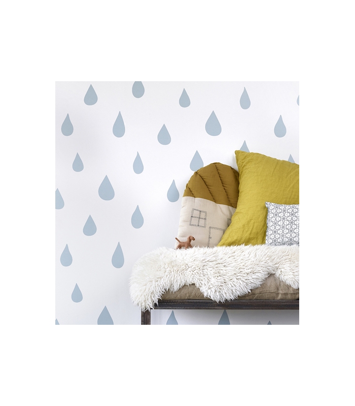 Papel Pintado Gotas De Lluvia - Carta Da Parati Gocce - HD Wallpaper 