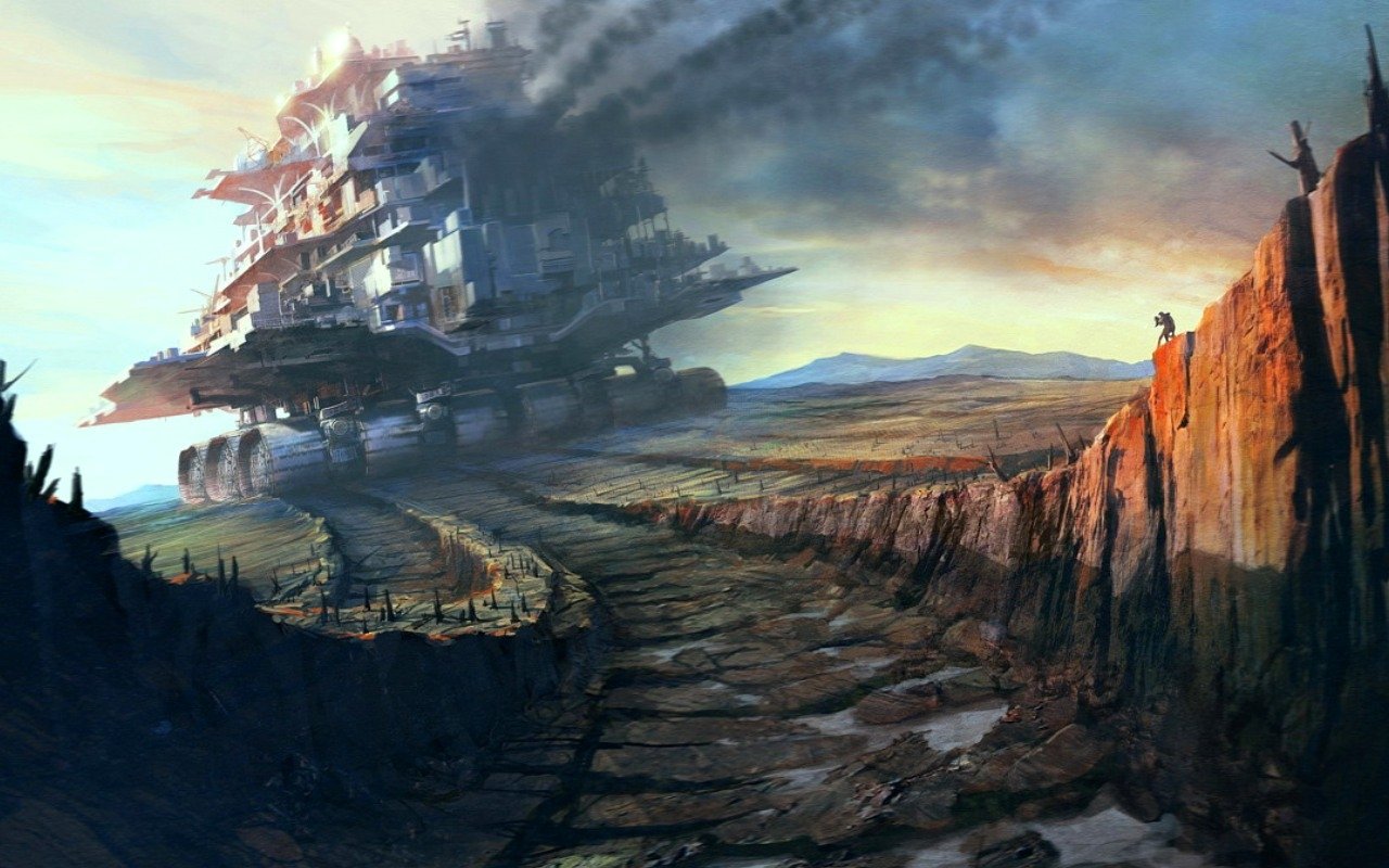Mortal Engines Concept Art - HD Wallpaper 