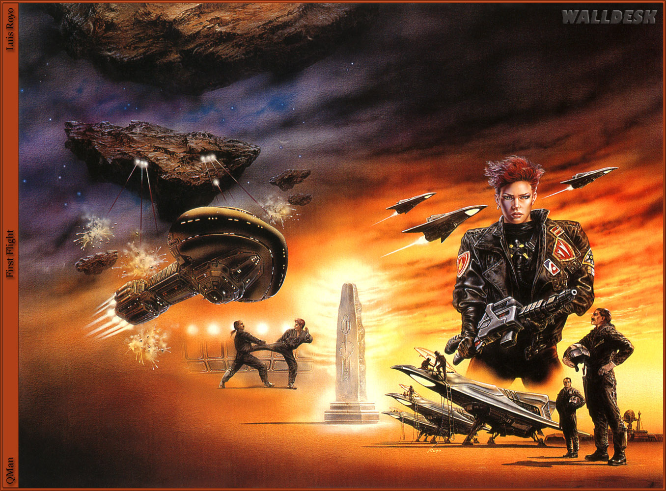 Guerra Futurista By Luis Royo Wallpaper - Luis Royo - HD Wallpaper 