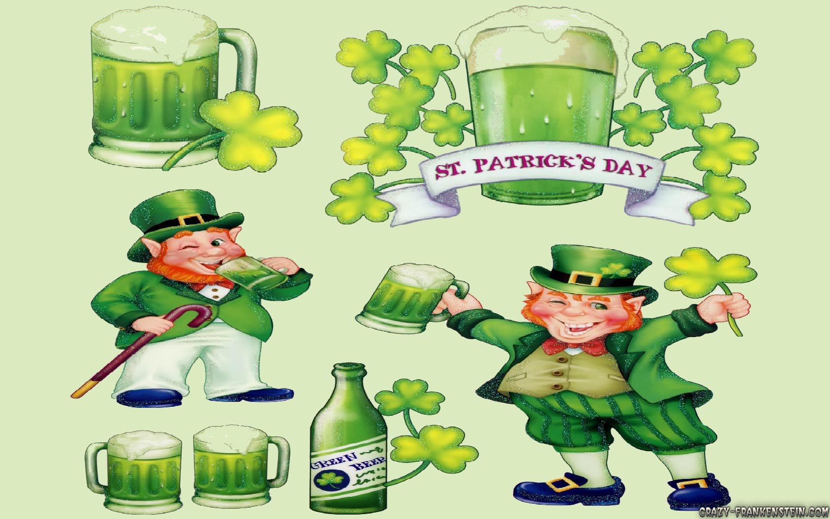 St Patrick's Day Beer - HD Wallpaper 