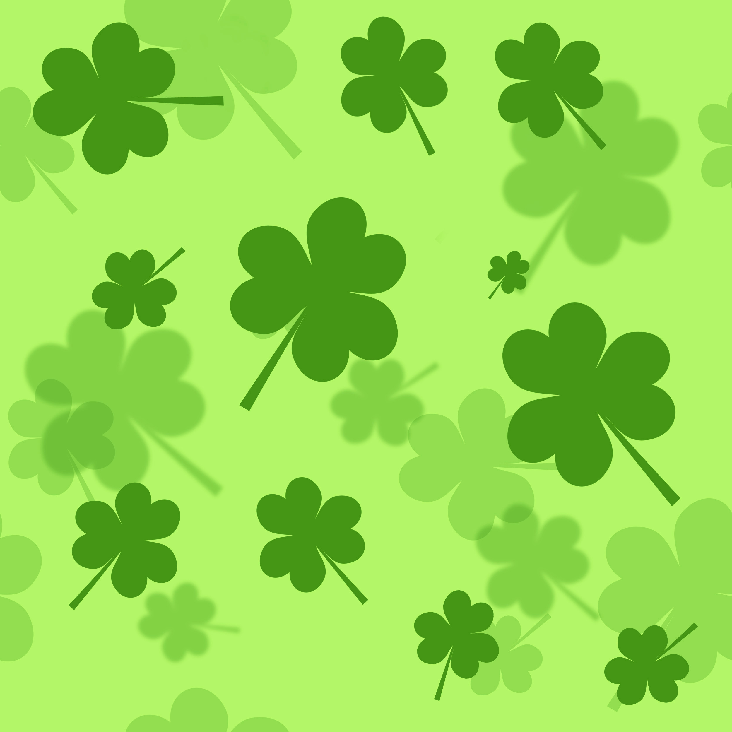 St Patrick Day Shamrocks Wallpaper For Iphone - Pop Art Grafik Kleeblatt - HD Wallpaper 