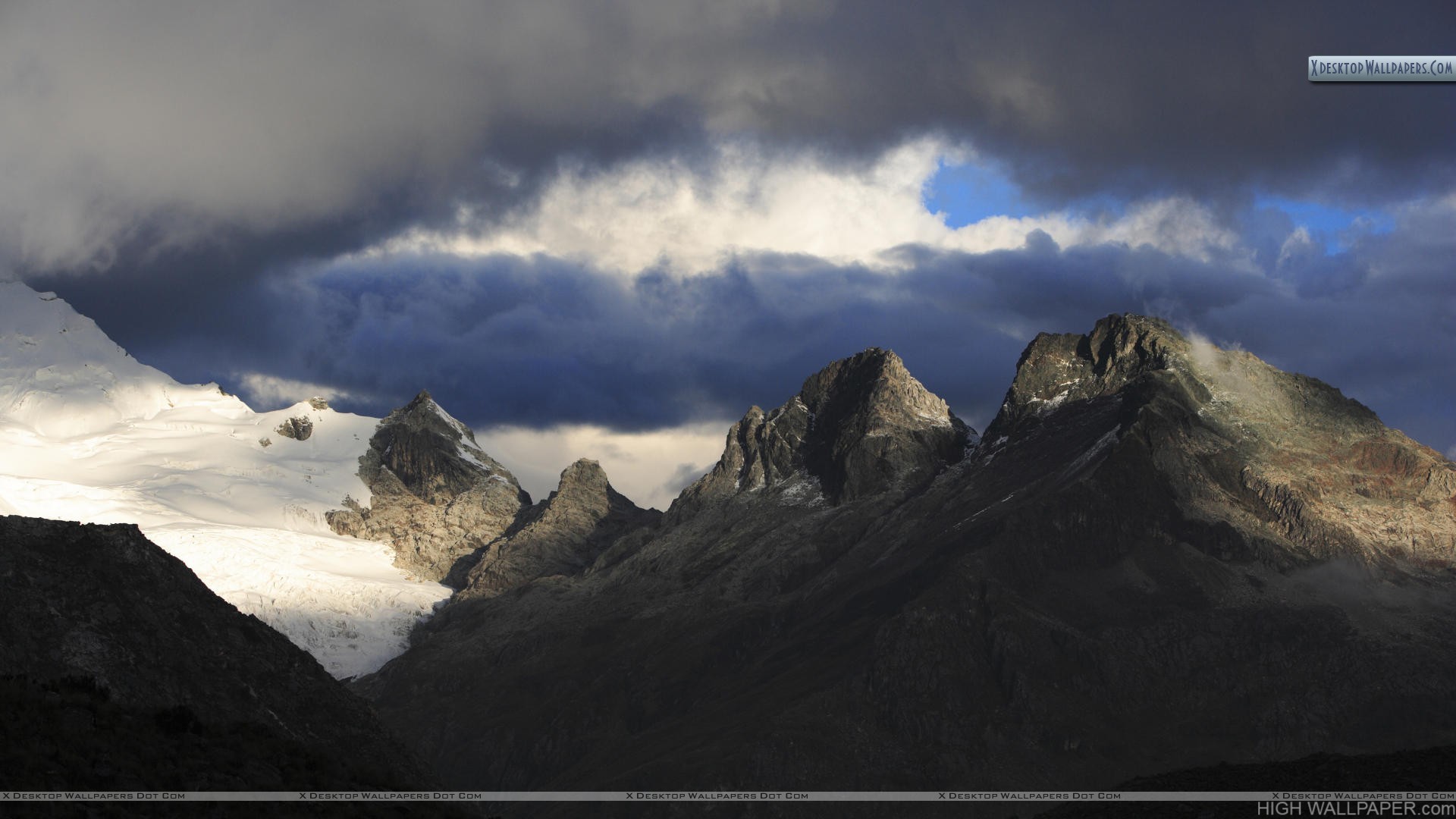 Cordillera Blanca 1920 - HD Wallpaper 