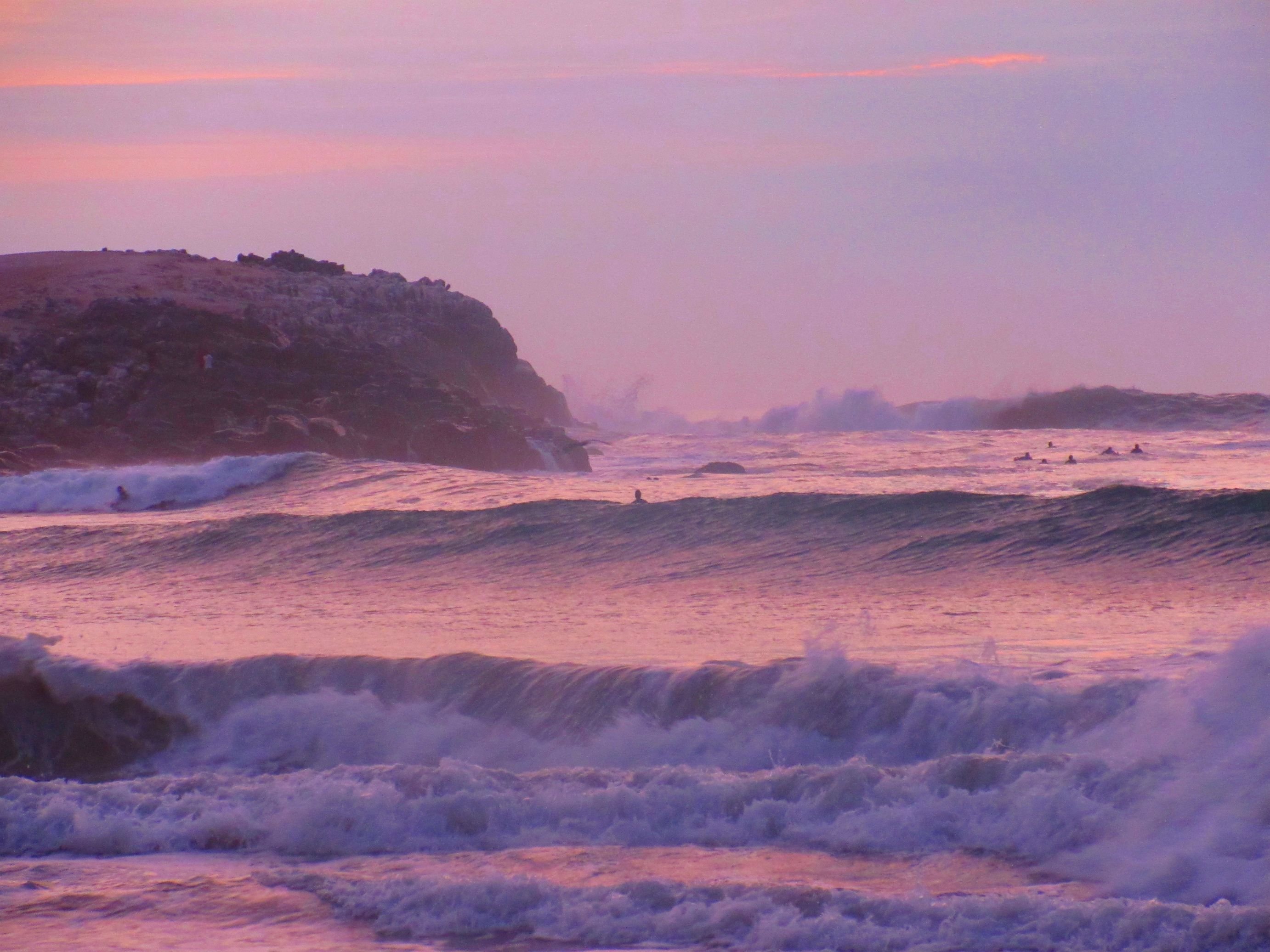 Sunset Over The Pacific Ocean Peru Wallpaper - Sunset Over The Pacific Ocean - HD Wallpaper 