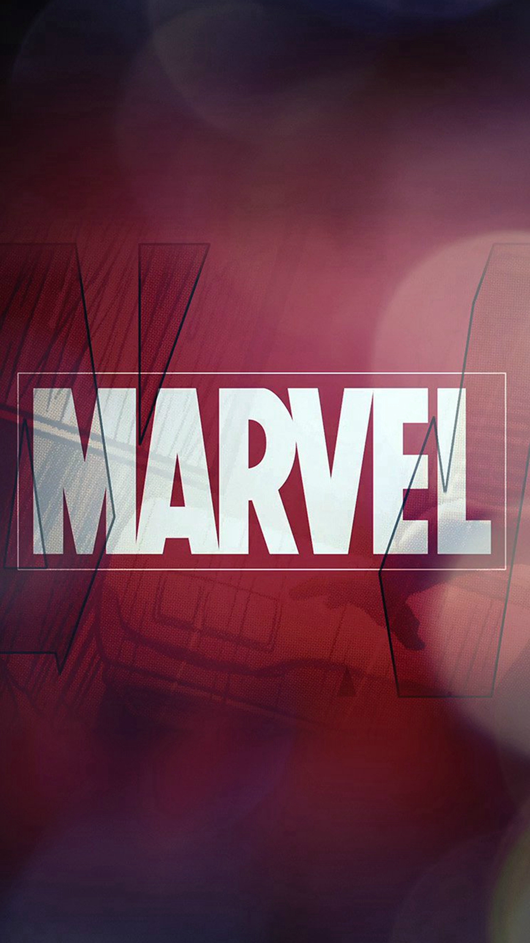 Marvel Logo Wallpaper Iphone - HD Wallpaper 