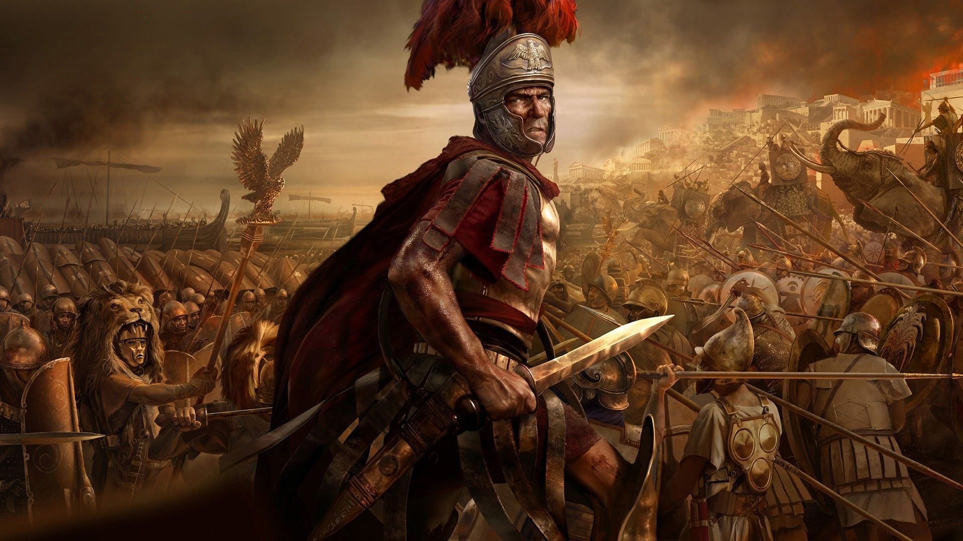 Rome Total War Art - HD Wallpaper 