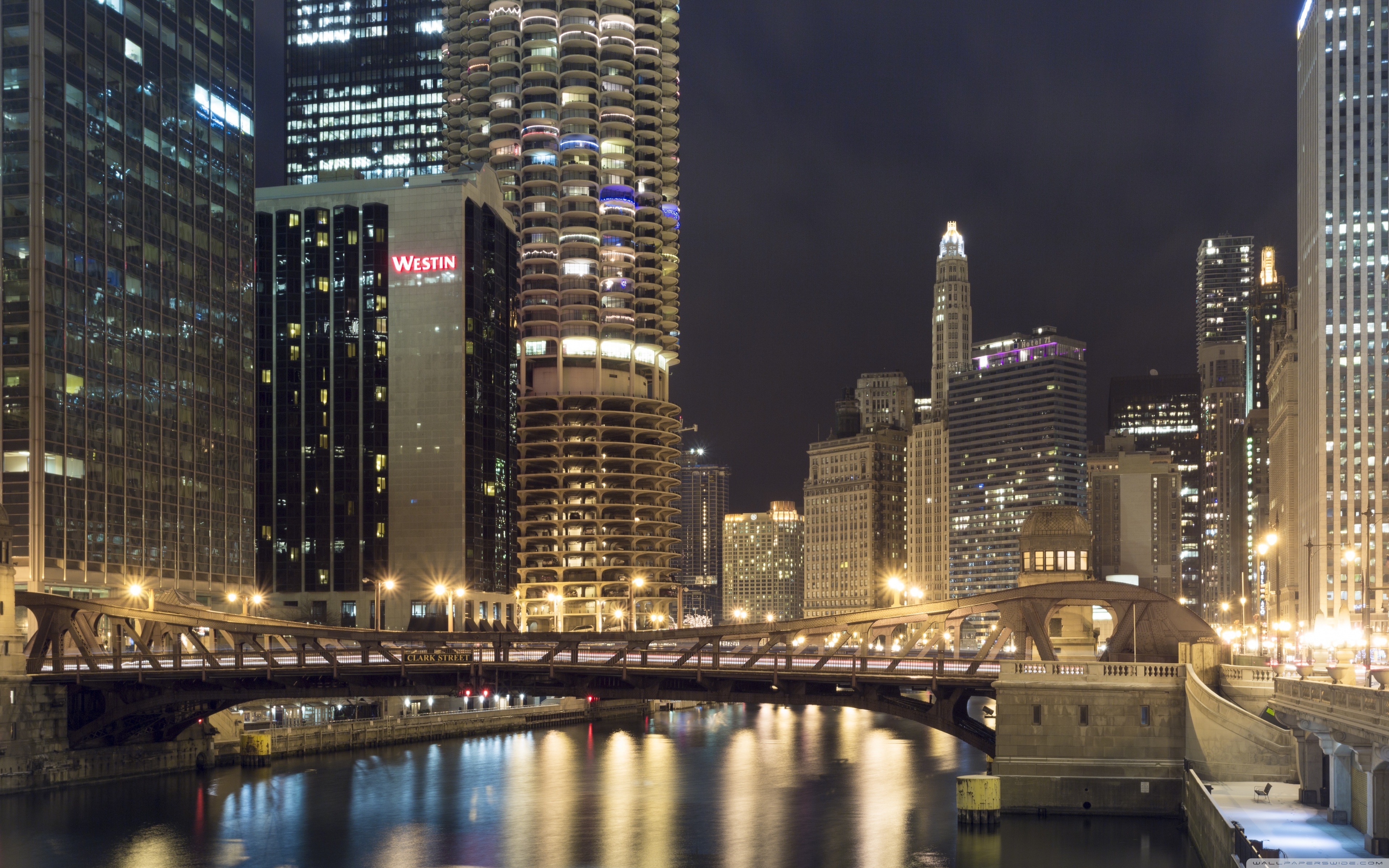 Chicago Streets - HD Wallpaper 