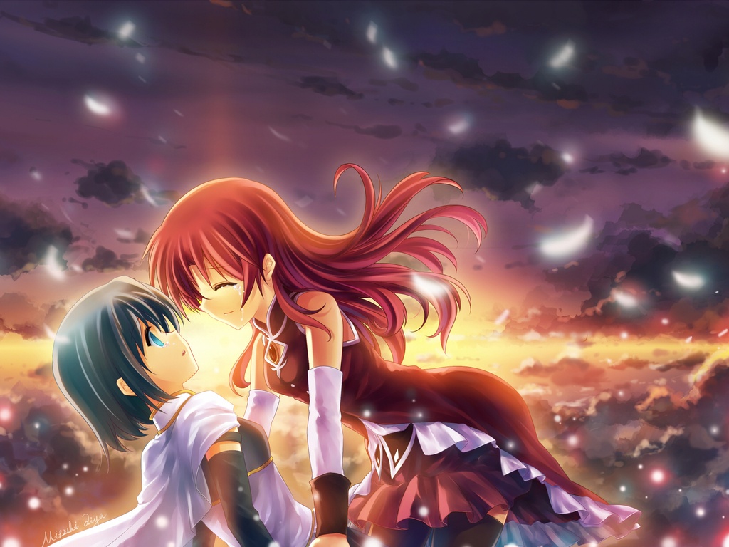 Imagenes Anime De Amor - Fondos Para Pantalla Animes De Amor - 1024x768  Wallpaper - teahub.io