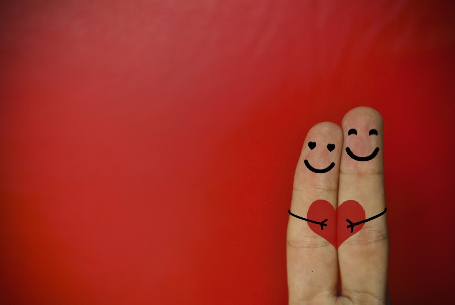 Dibujos De Dedos Enamorados - HD Wallpaper 