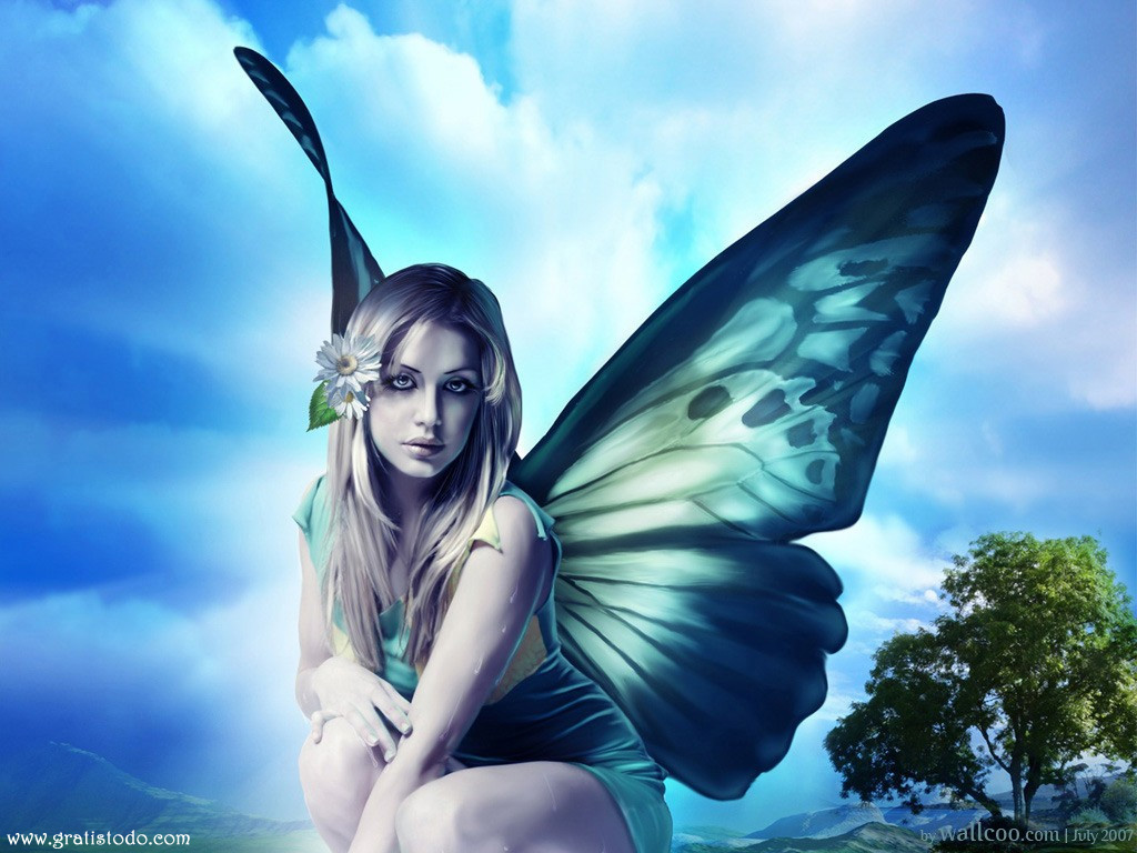 16 - Beautiful Fairy - HD Wallpaper 