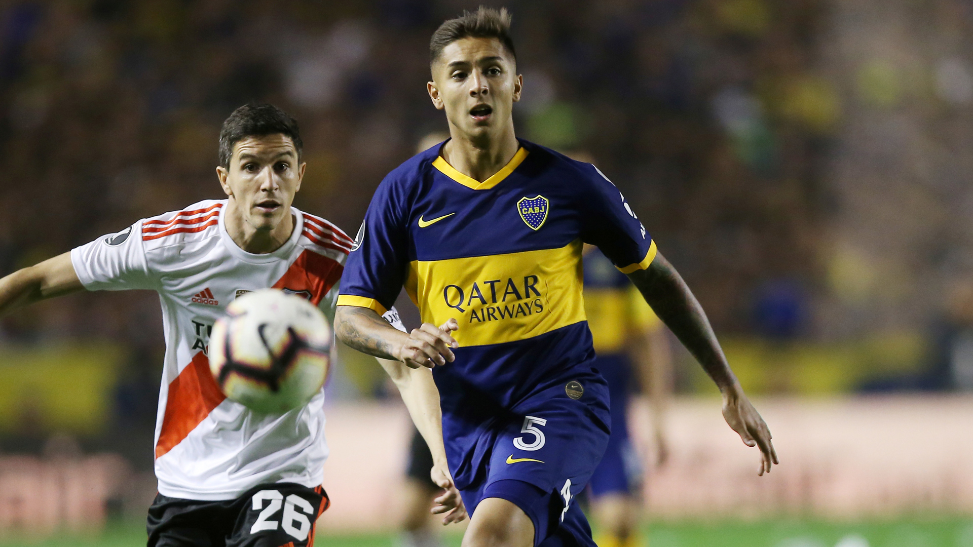 In Action In The Copa Libertadores Vs - HD Wallpaper 