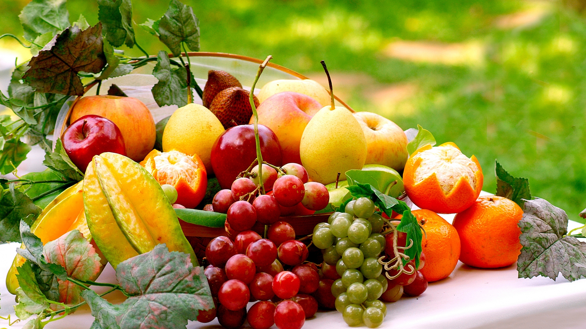 Fruits And Vegetables - HD Wallpaper 