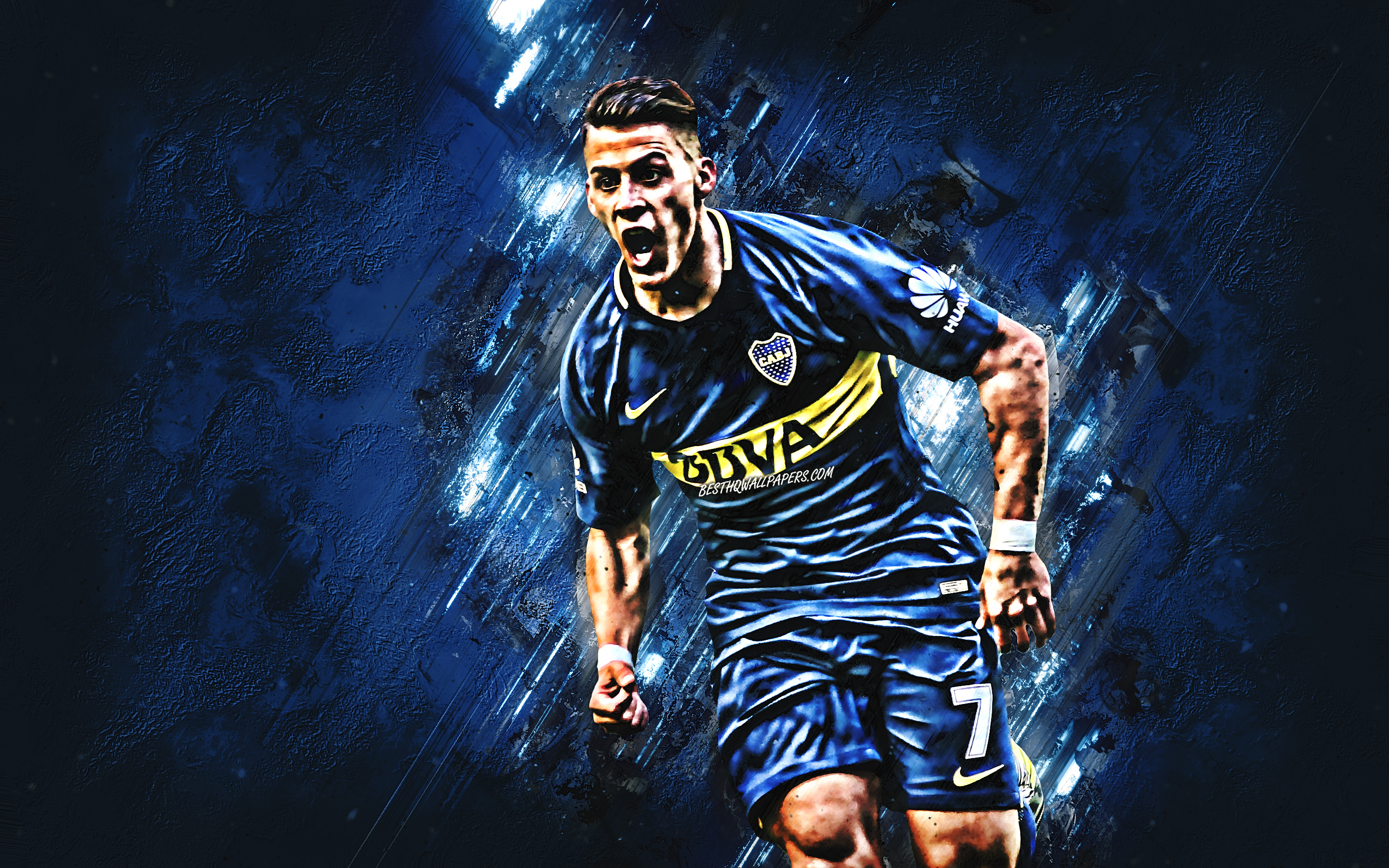 Cristian Pavon, Boca Juniors, Striker, Joy, Blue Stone, - Cristian Pavon Boca Juniors - HD Wallpaper 