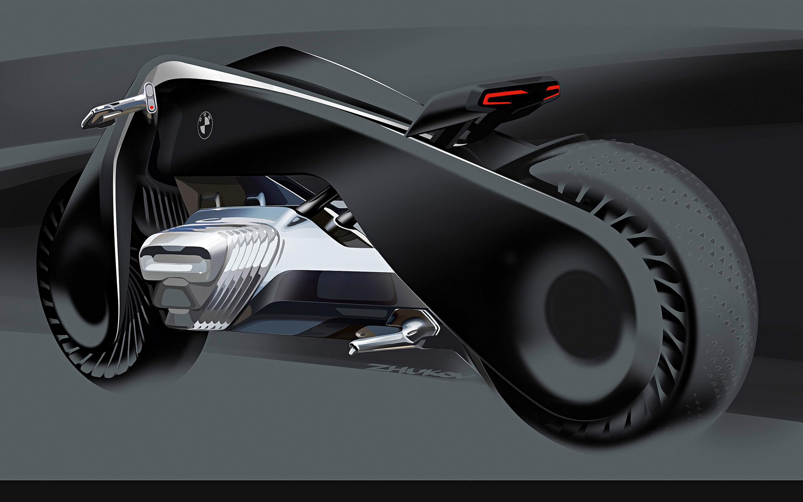 Bmw Motorrad Vision Next 100 - HD Wallpaper 