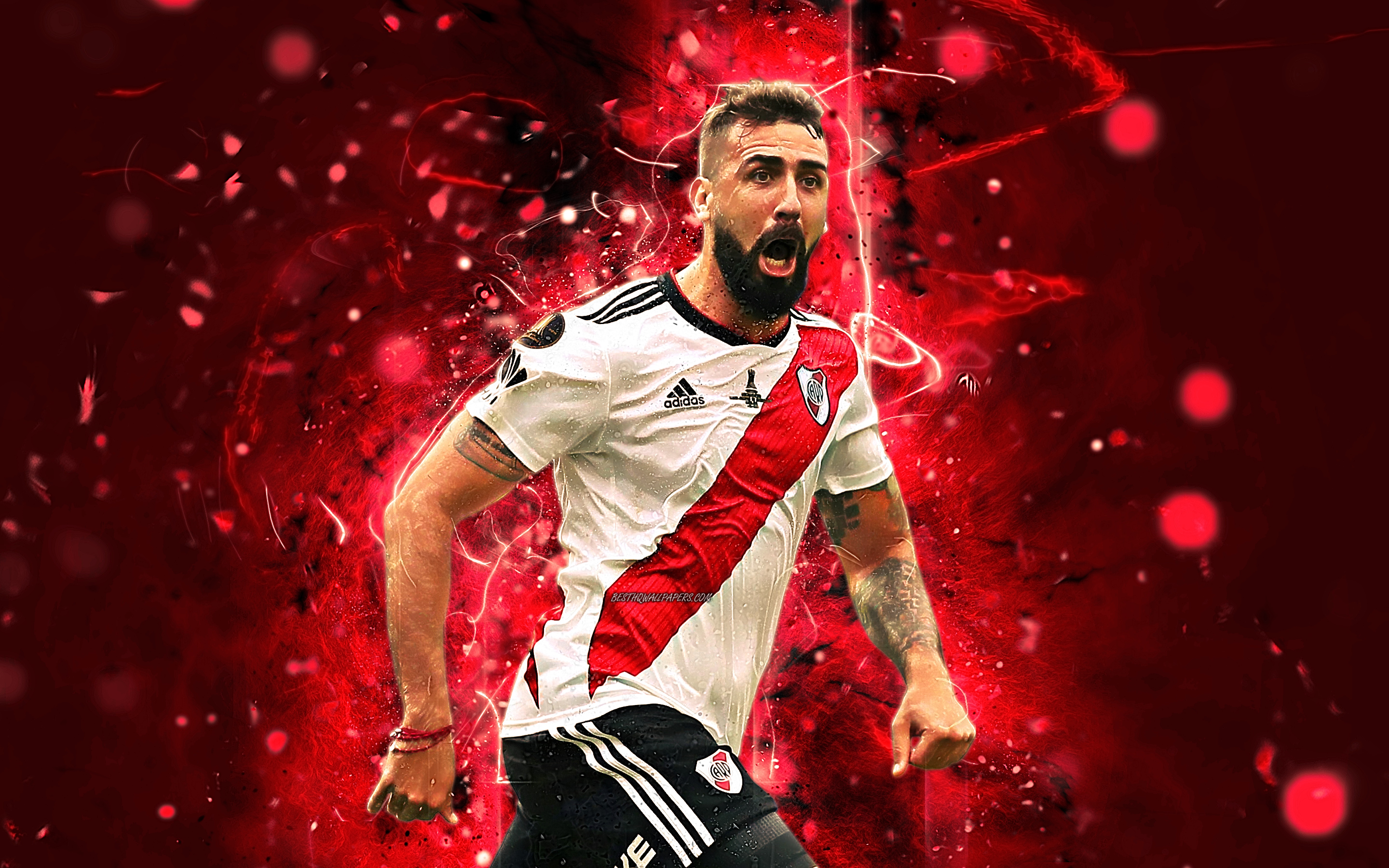 Lucas Pratto, Forward, Argentine Footballers, River - Daley Blind Wallpaper Ajax - HD Wallpaper 