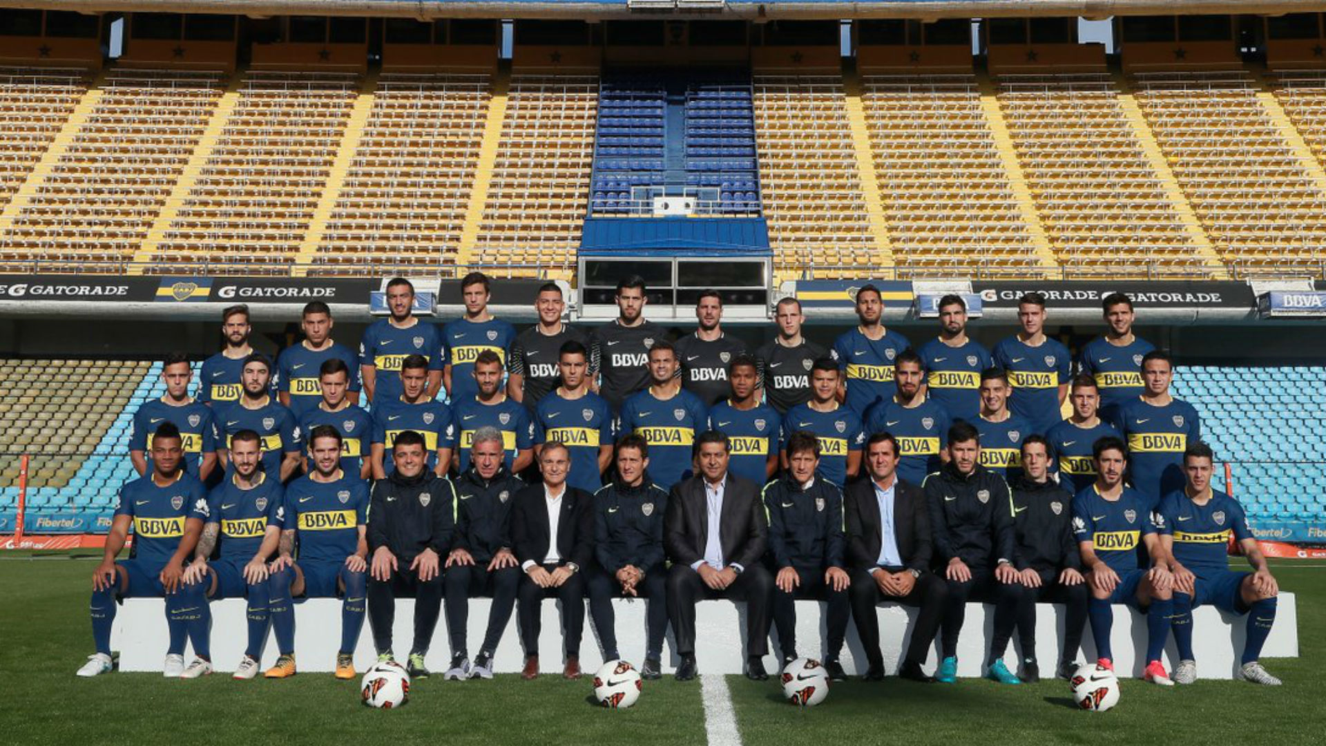 3-1 - Boca Juniors Plantel 2017 - HD Wallpaper 