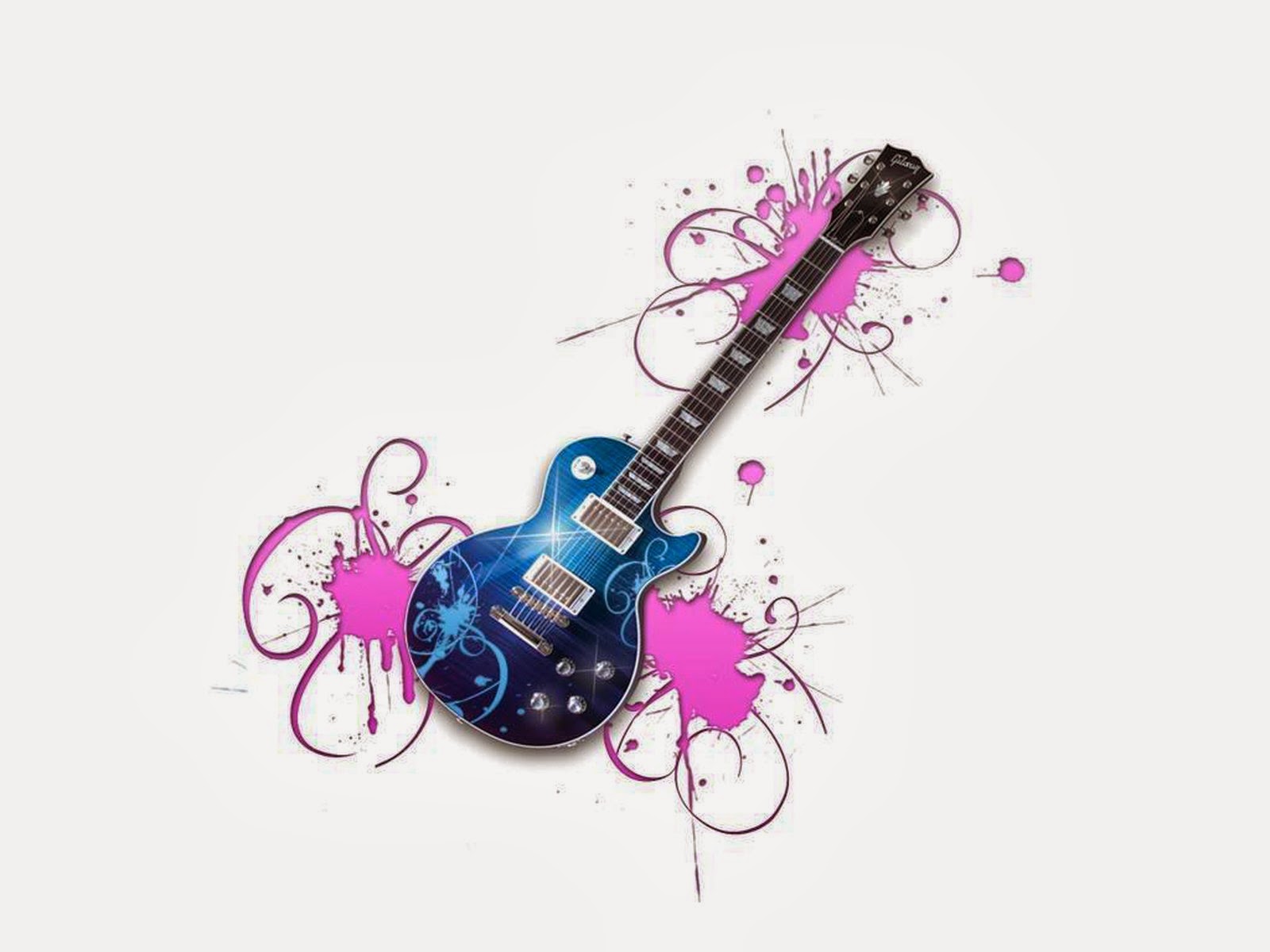 Download Guitar Wallpaper Page - Guitar Happy Birthday Clipart - HD Wallpaper 