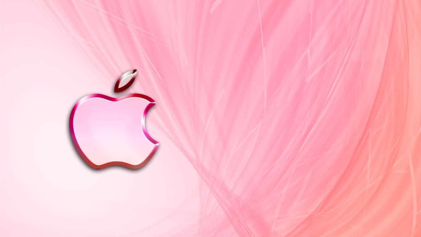 Apple Creative Design Wallpaper - Apple Wallpaper Hd Pink - HD Wallpaper 
