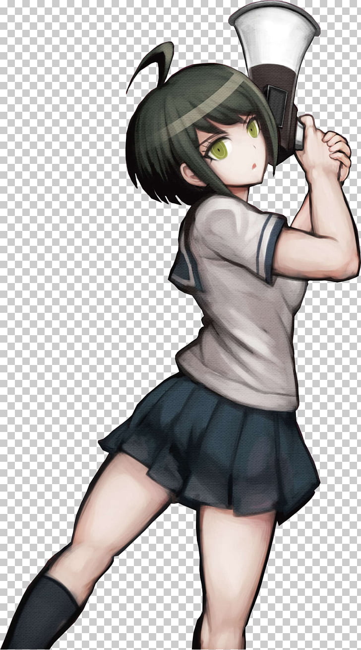 Desencadenar Un Caos Feliz Danganronpa Otro Episodio - Brown Hair Danganronpa Girls - HD Wallpaper 