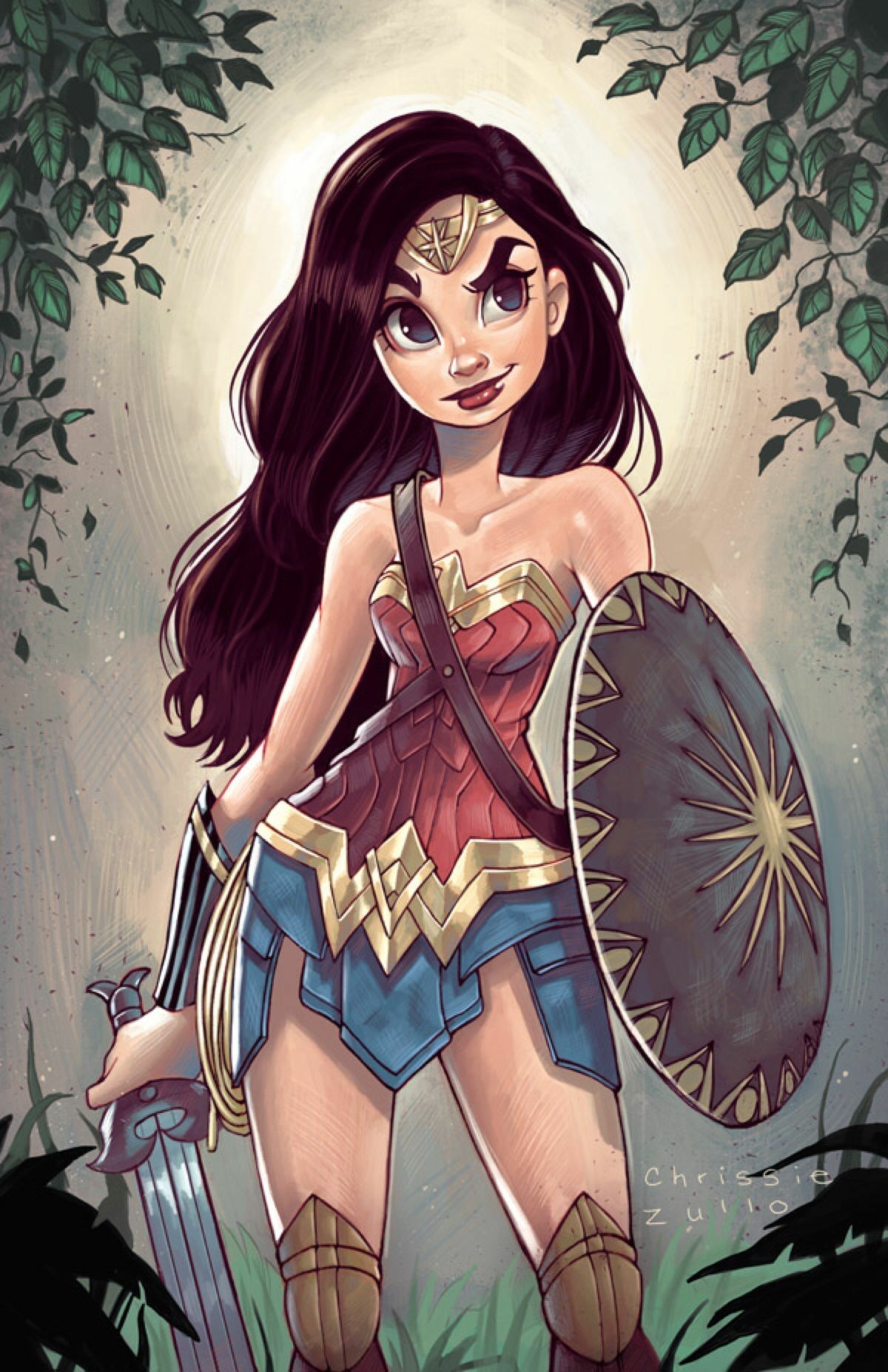 Image - Wonder Woman Drawing - HD Wallpaper 