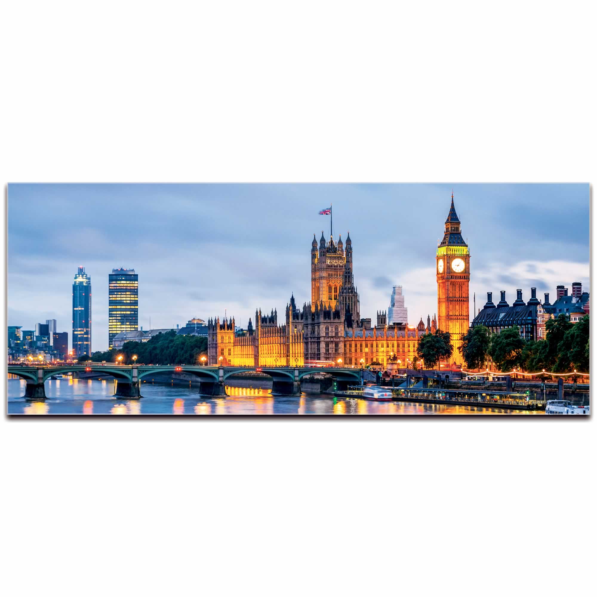 Classic London Skyline - HD Wallpaper 