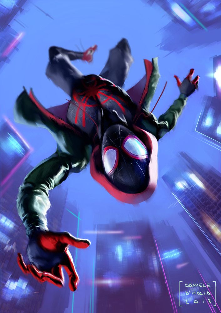 Spiderman Into The Spider Verse - HD Wallpaper 