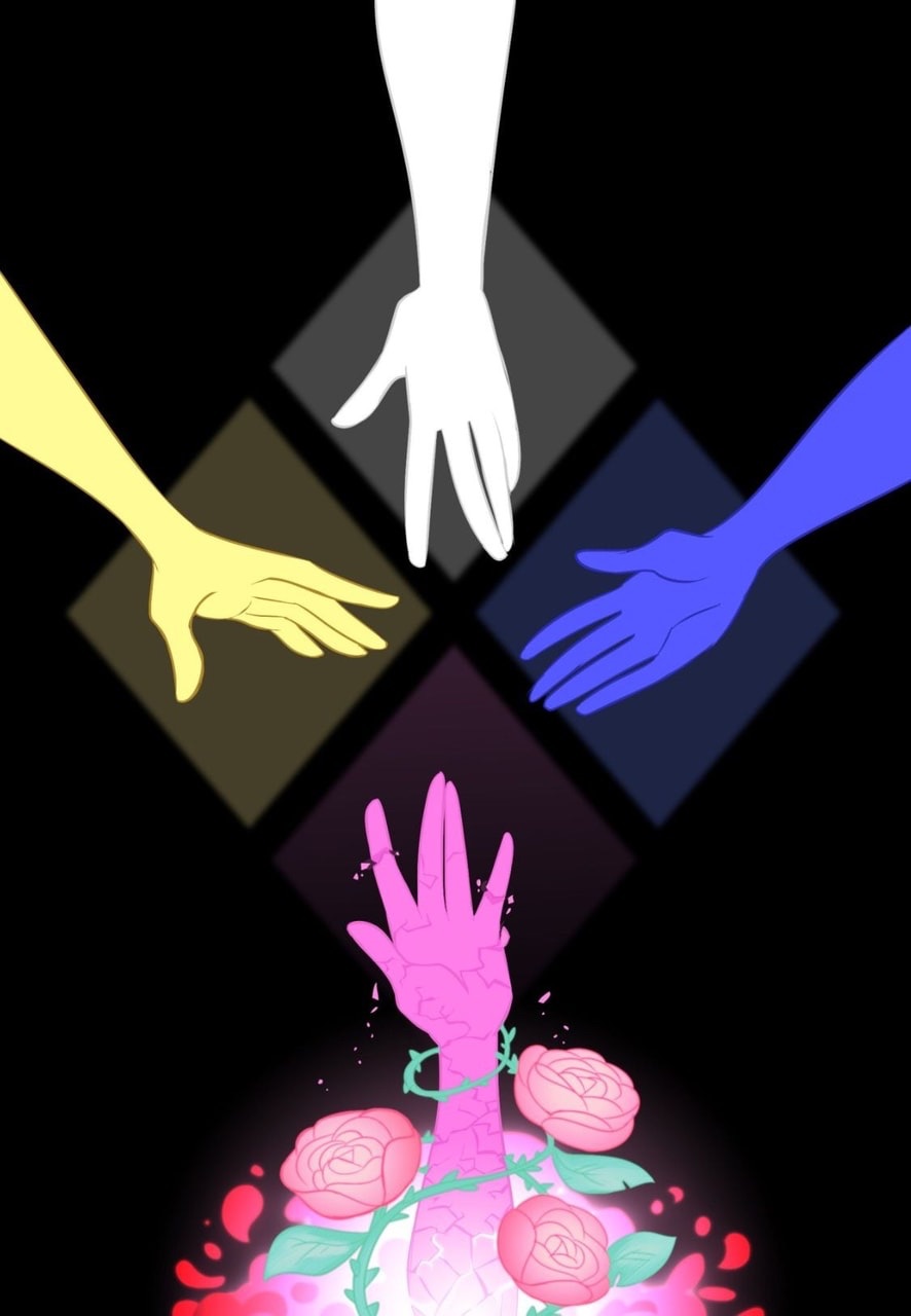 White Diamond, Rose Quartz, Blue Diamond - Diamond Authority Steven Universe Diamonds - HD Wallpaper 