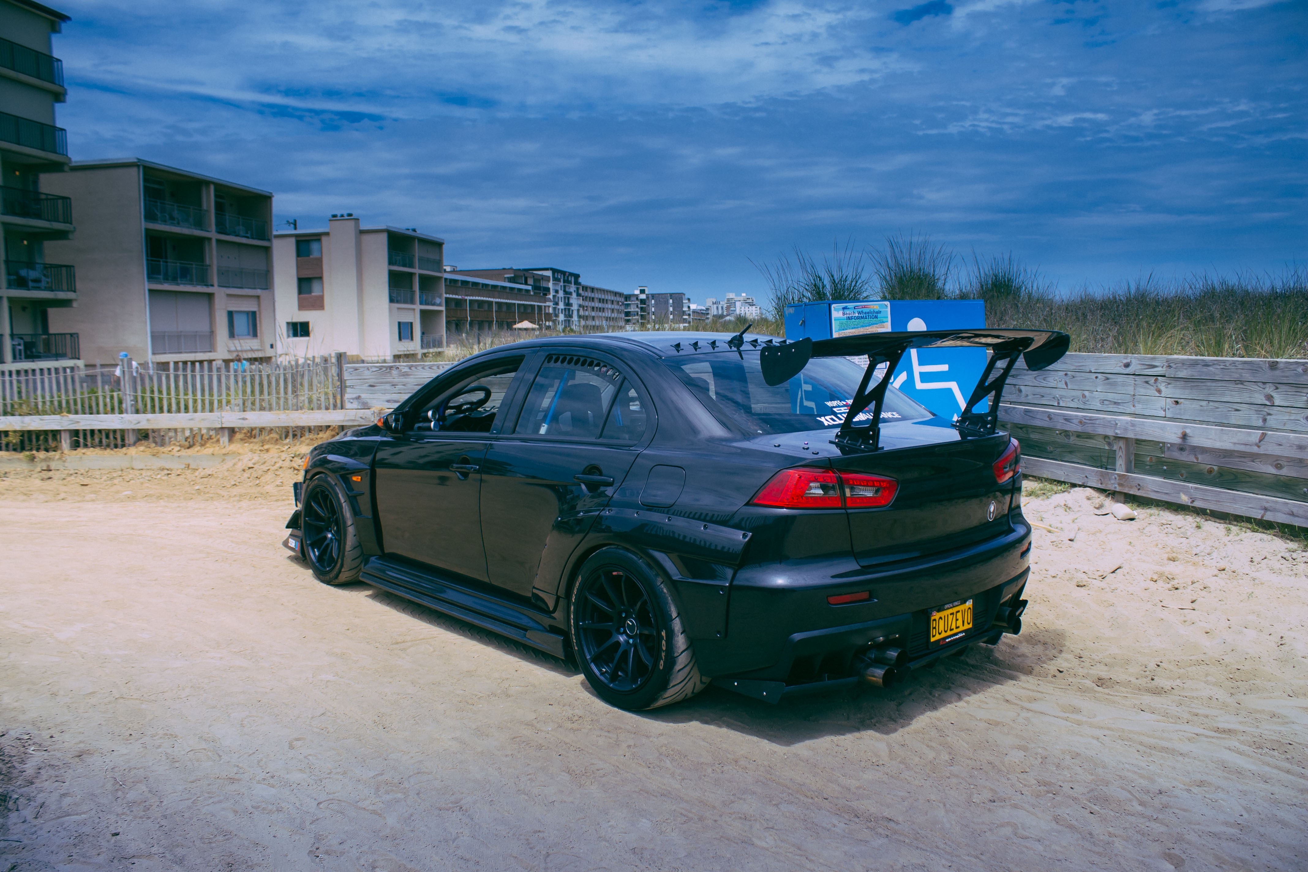 Mitsubishi Evo Drift Car - HD Wallpaper 