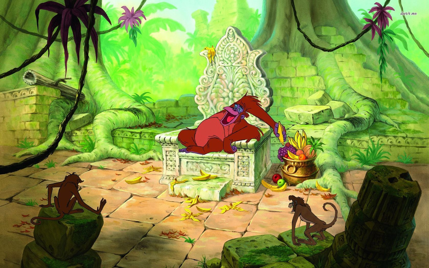 Original King Louie Jungle Book - HD Wallpaper 