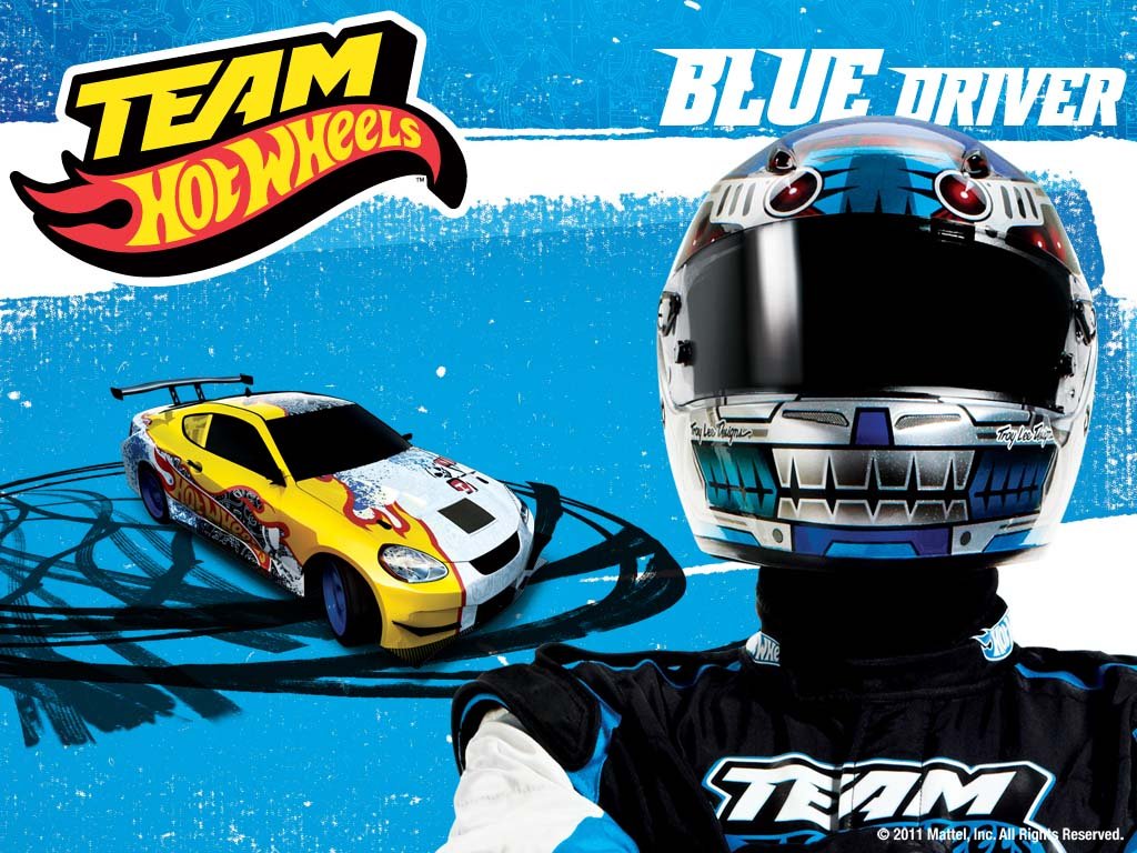 Team Hot Wheels Blue - HD Wallpaper 
