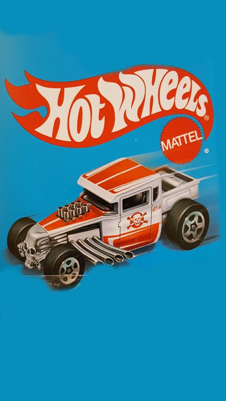 Hot Wheels Mobile Wallpaper - Hot Wheels Retro Series Bone Shaker - HD Wallpaper 