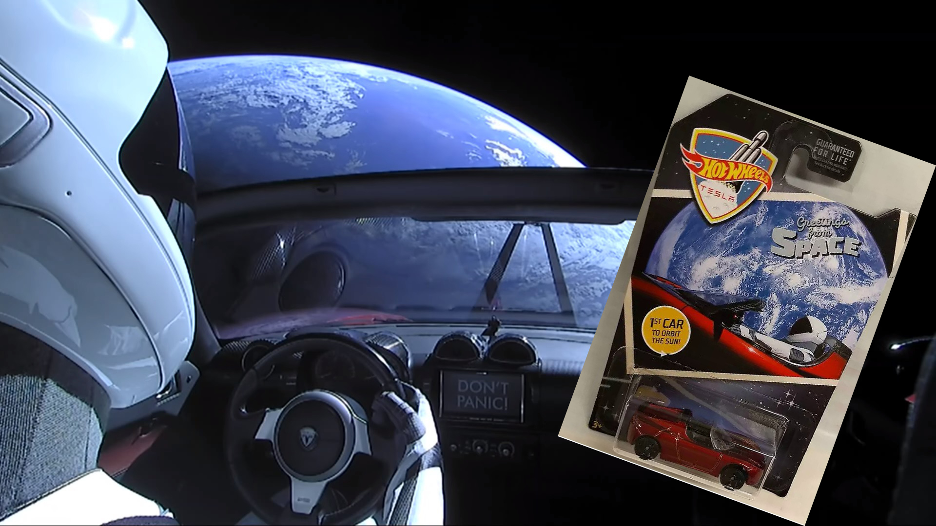 Spacex Tesla Roadster - HD Wallpaper 