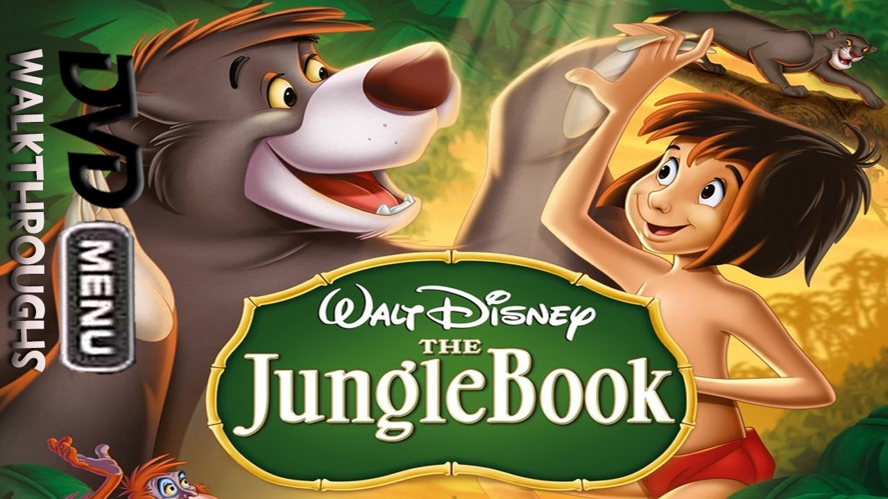 Jungle Book Cartoon - HD Wallpaper 