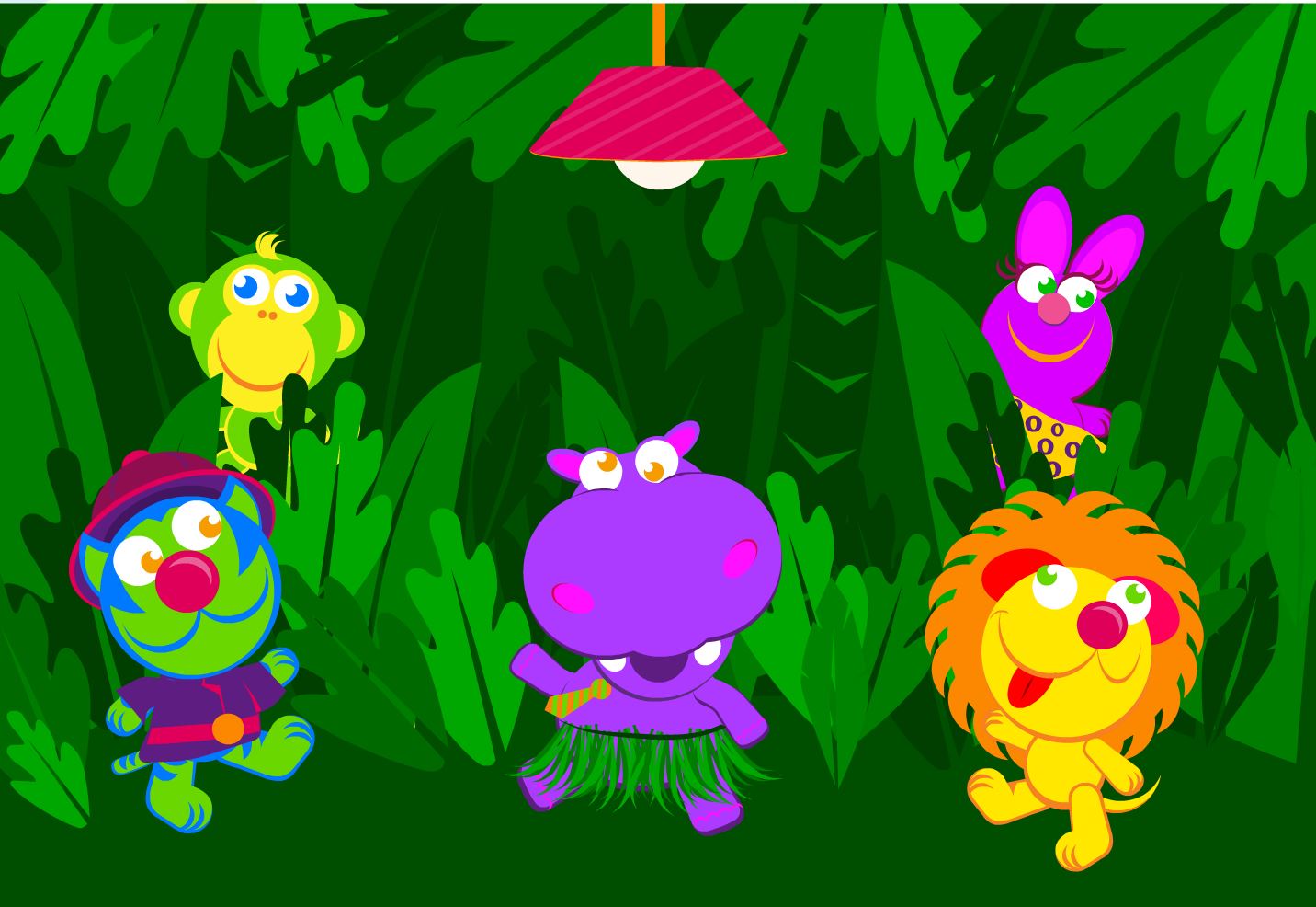 Jungle - Kneebouncers Lights Out Jungrl - HD Wallpaper 