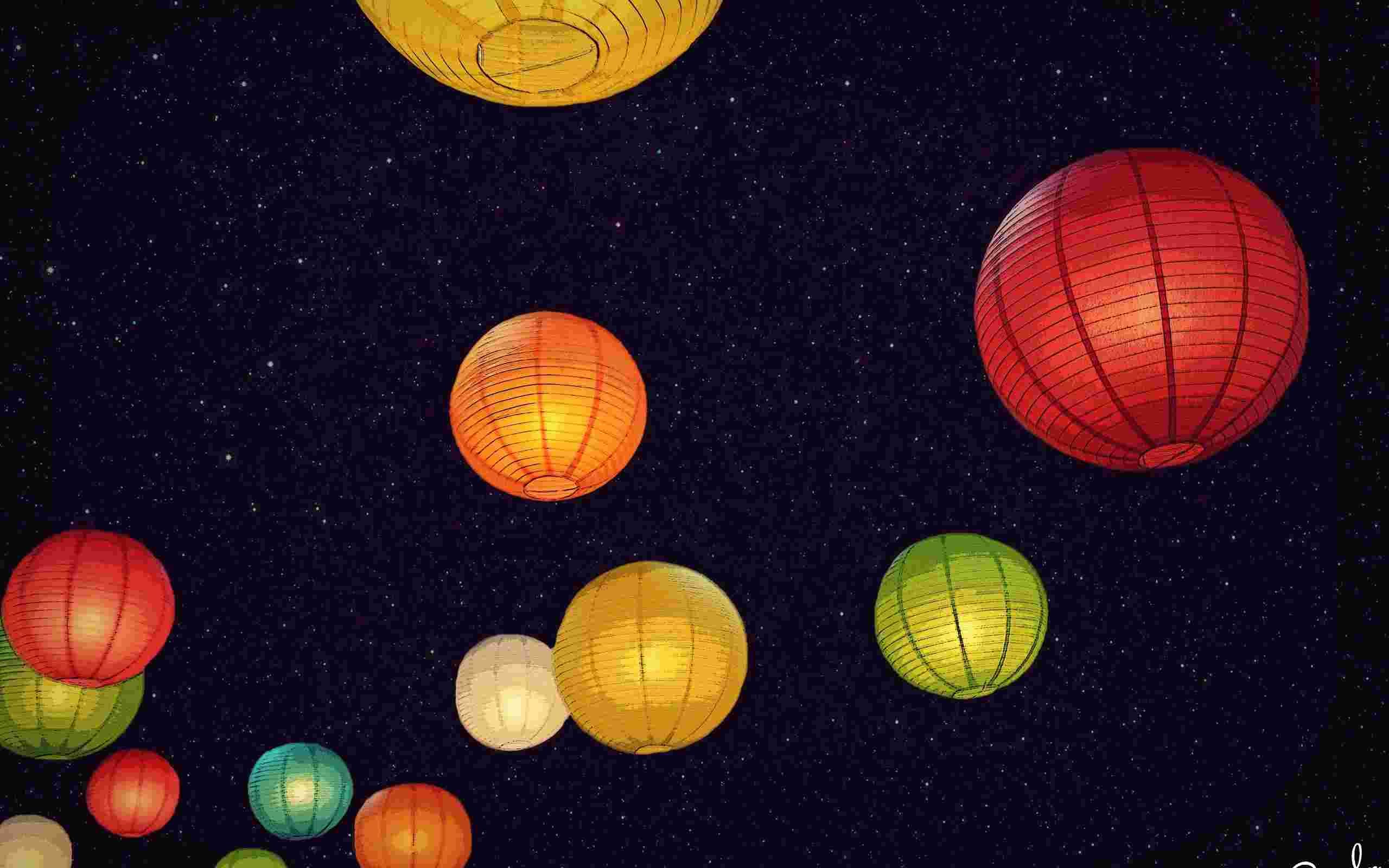 Lantern Background - HD Wallpaper 