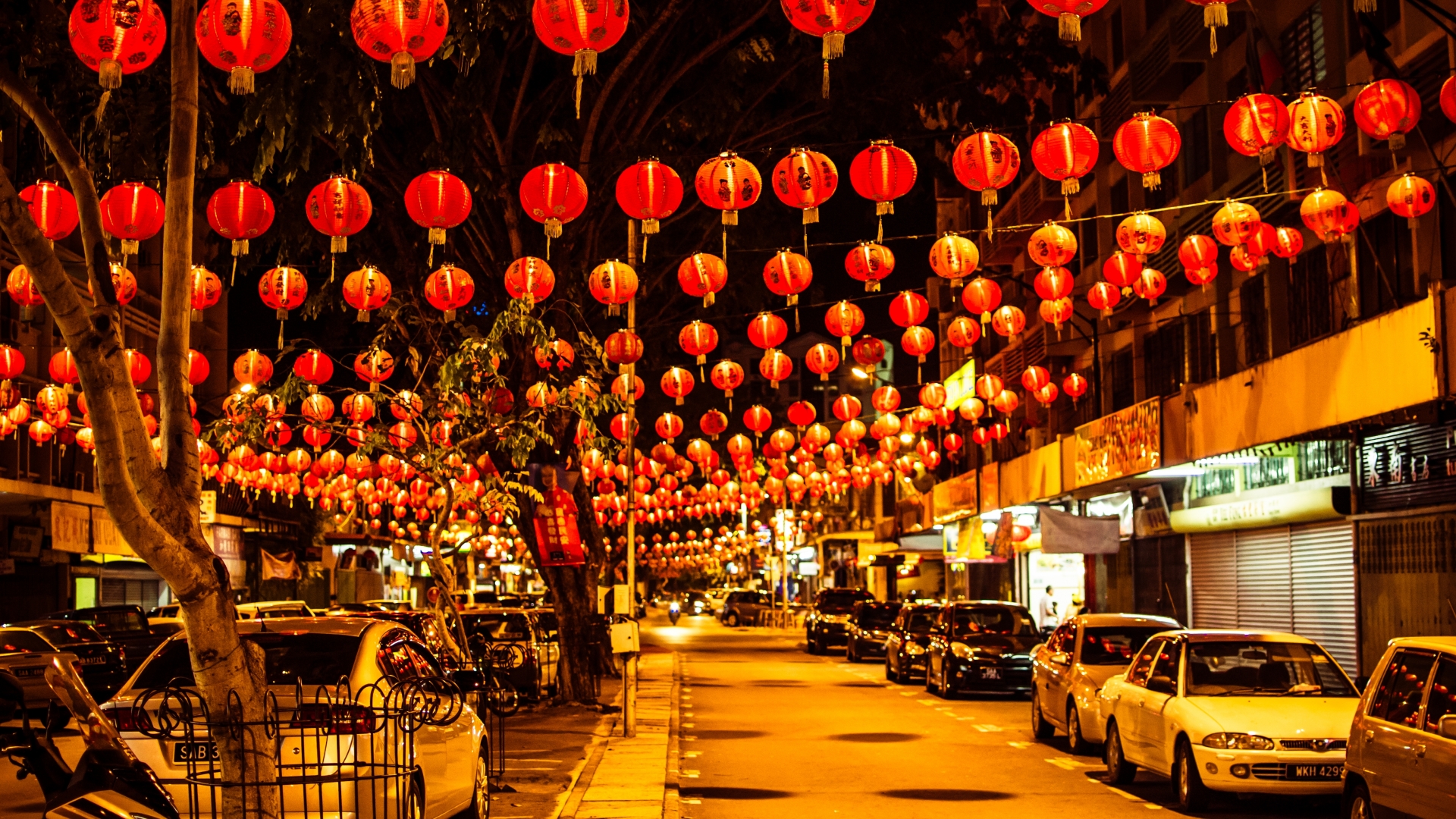 Chinese New Year Streets - HD Wallpaper 