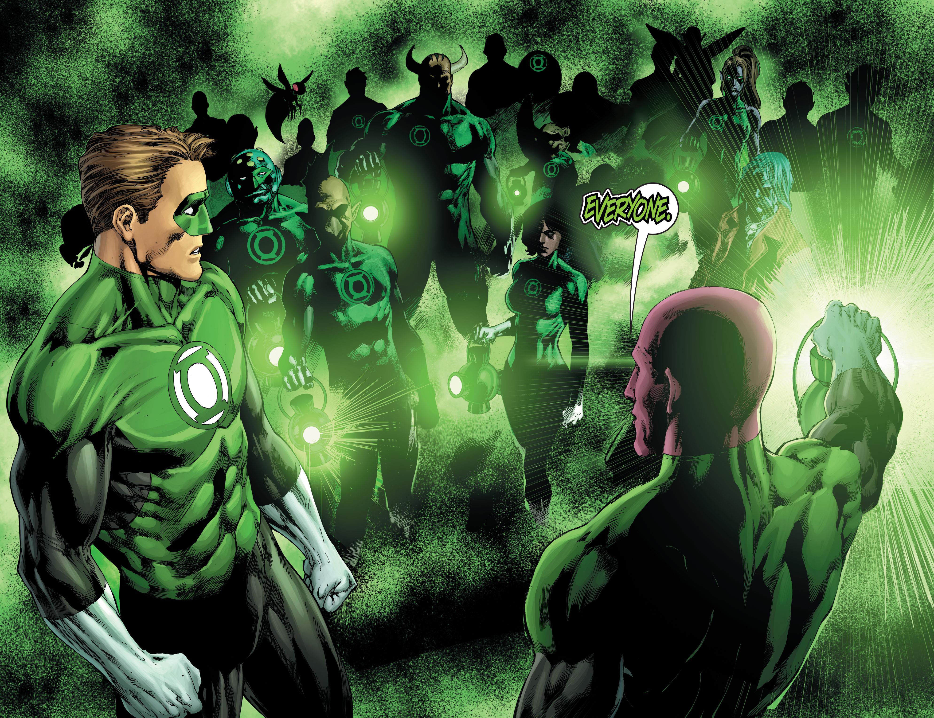 Green Lantern Wallpaper 4k - HD Wallpaper 