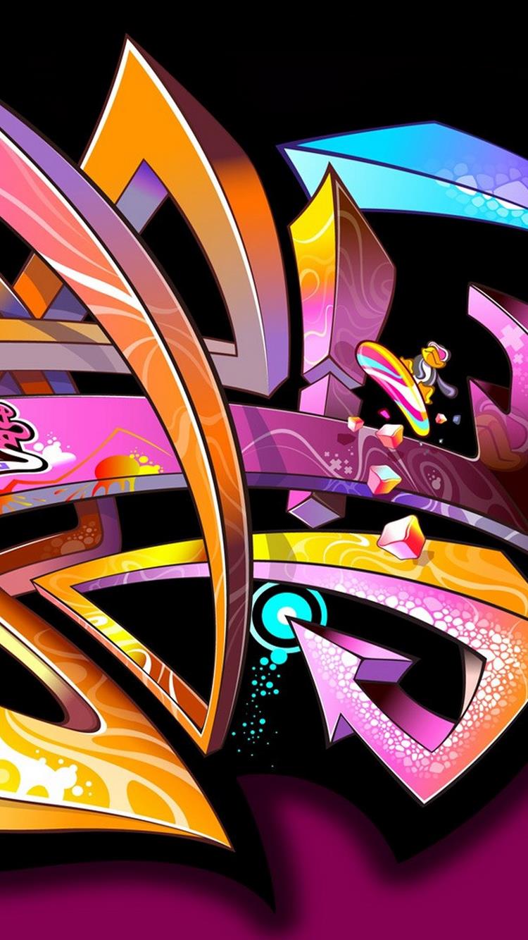 Iphone Wallpaper Graffiti Street Art, Graffiti Backgrounds - Graffiti Wallpaper Hd - HD Wallpaper 
