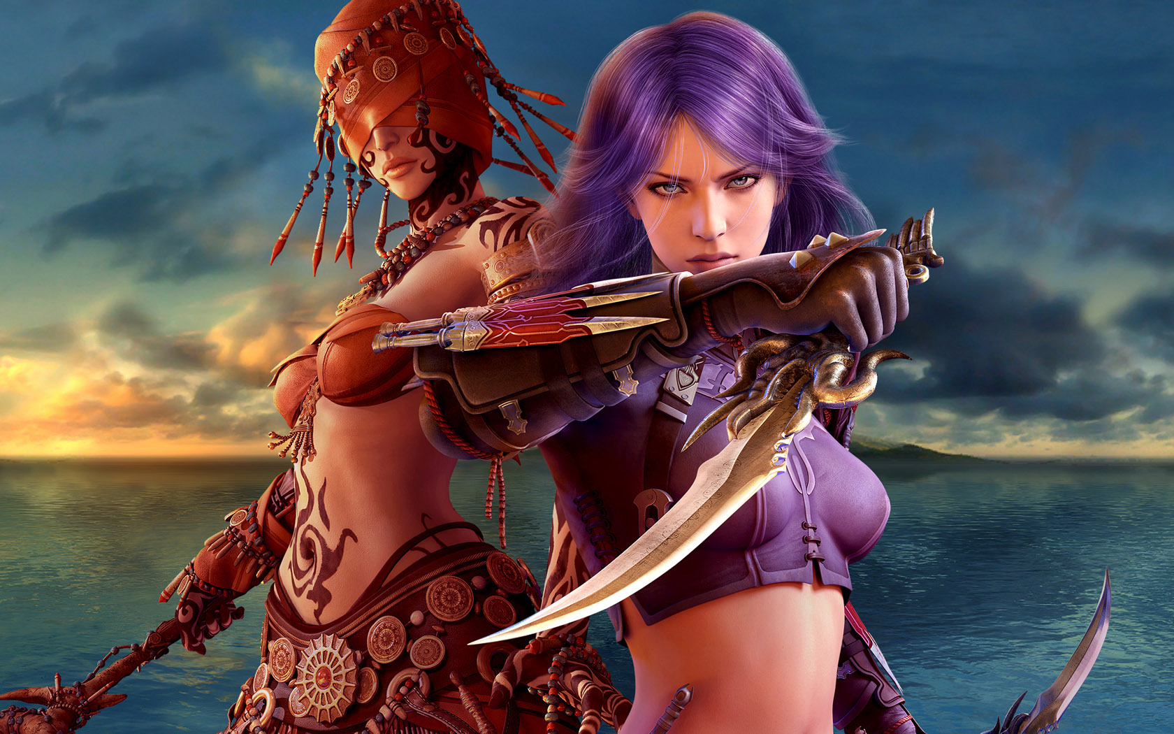 Wallpapers Game Girls - Guild Wars Factions - HD Wallpaper 