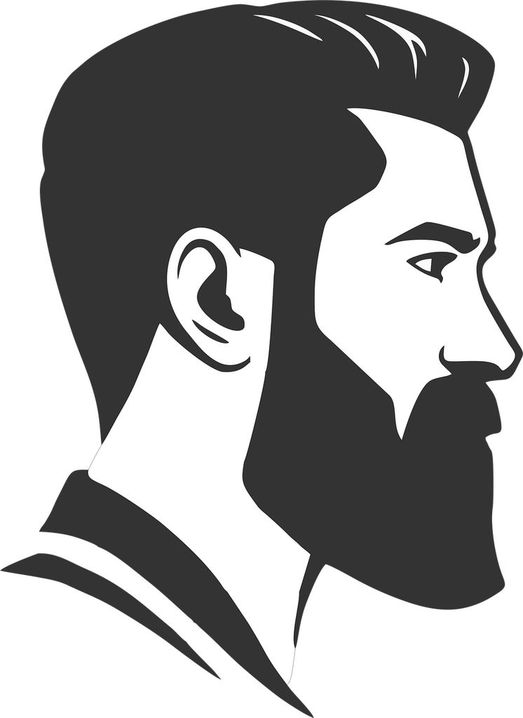 Beard Png - Beard Men Clip Art - HD Wallpaper 