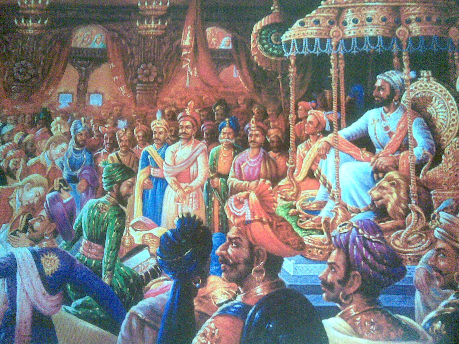 Shivaji Maharaj-coronation - Chhatrapati Shivaji Maharaj In Fort - HD Wallpaper 