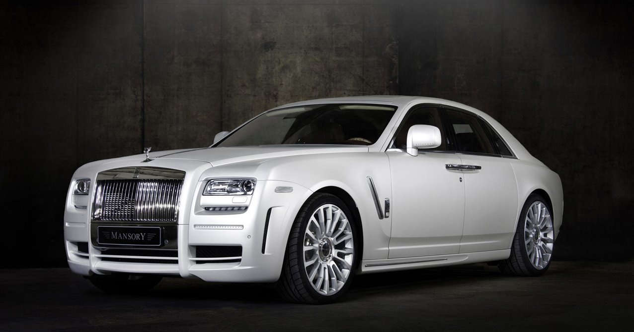 Ghost Rolls Royce White - HD Wallpaper 