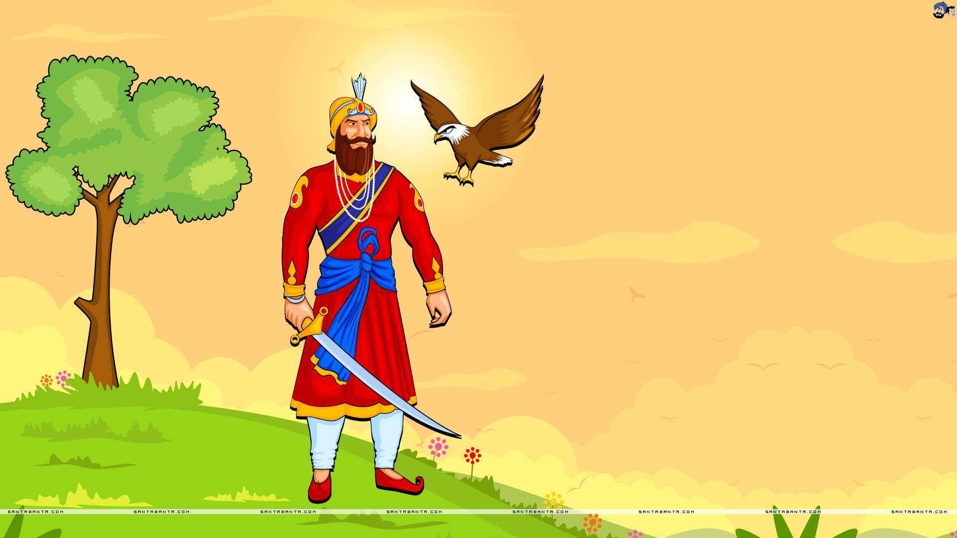 Guru Gobind Singh Ji Hd 1280 - HD Wallpaper 
