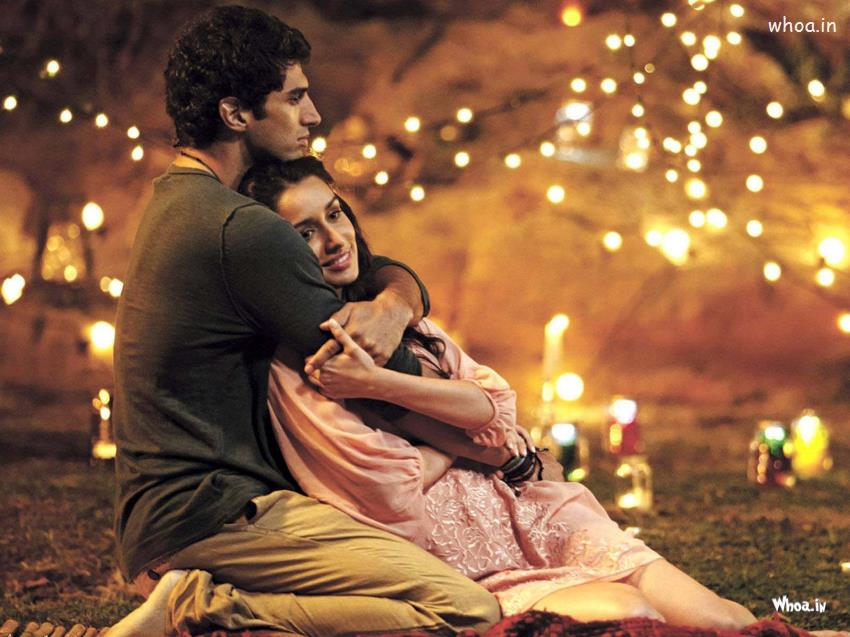 Aditya Roy Kapoor And Shraddha Kapoor Wallpaper Of - Shraddha Kapoor And Aditya Roy Kapoor - HD Wallpaper 