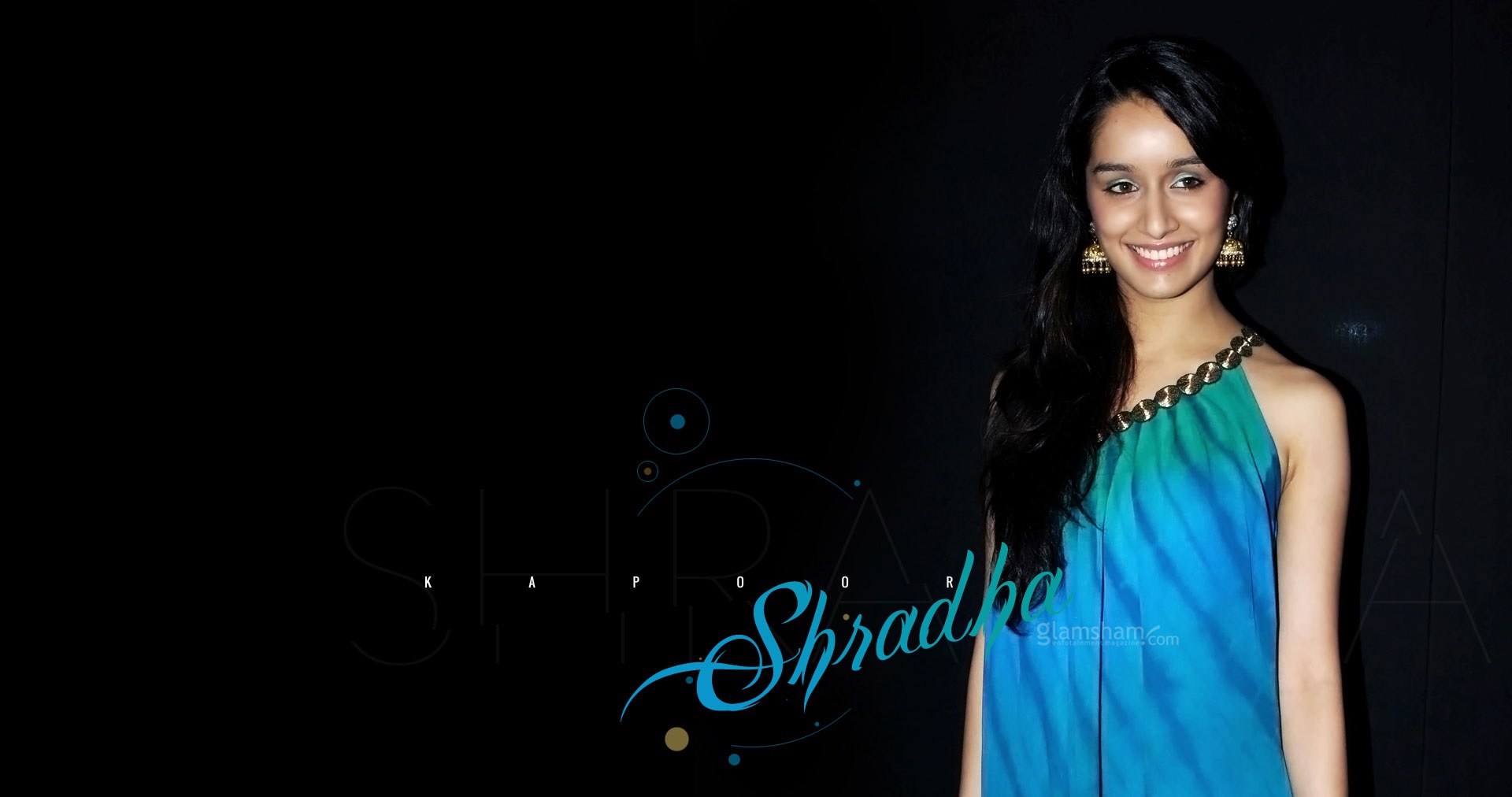 Shraddha Kapoor In Blue - Shraddha Kapoor - HD Wallpaper 