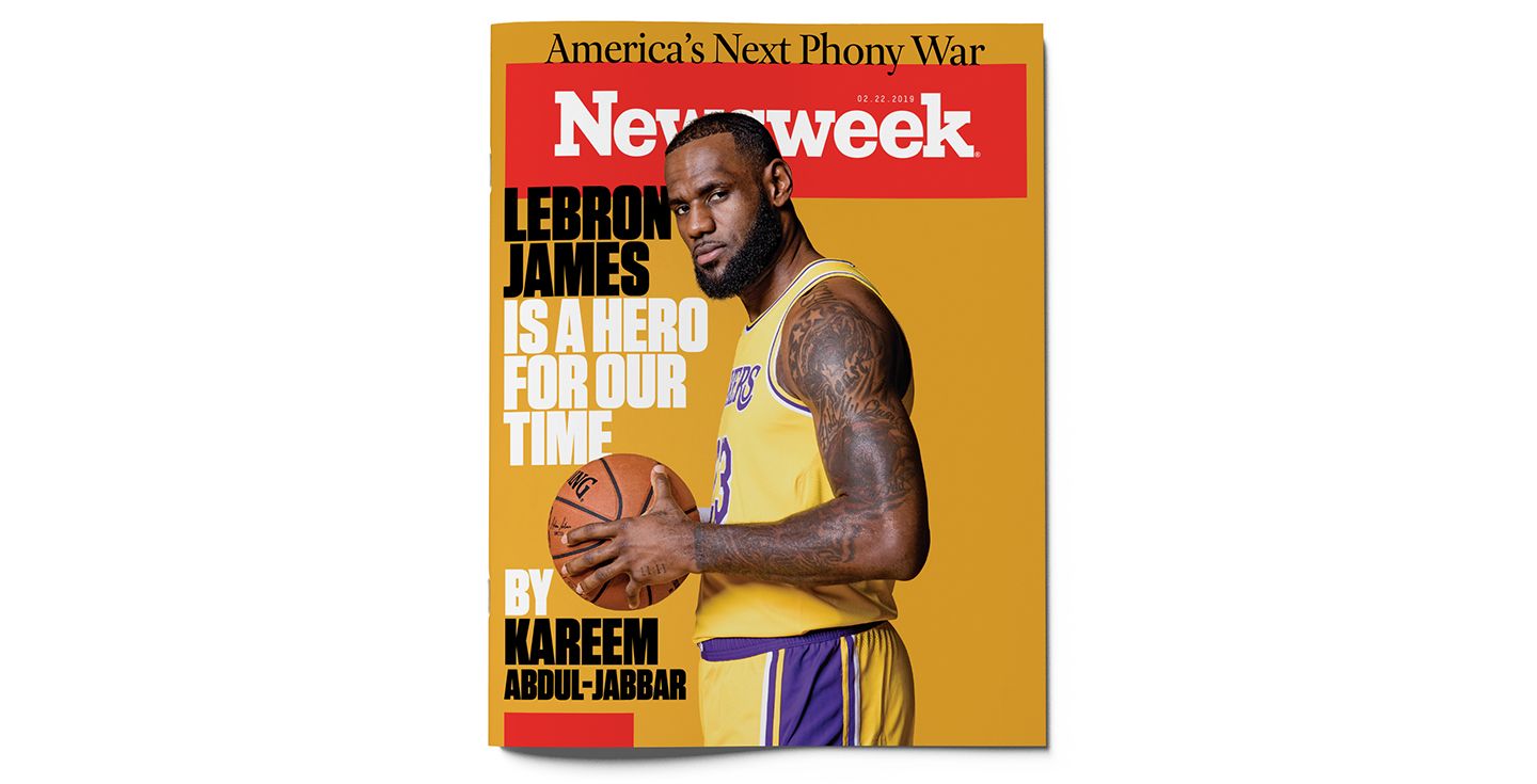 Fe Lebron Cover - Newsweek - HD Wallpaper 