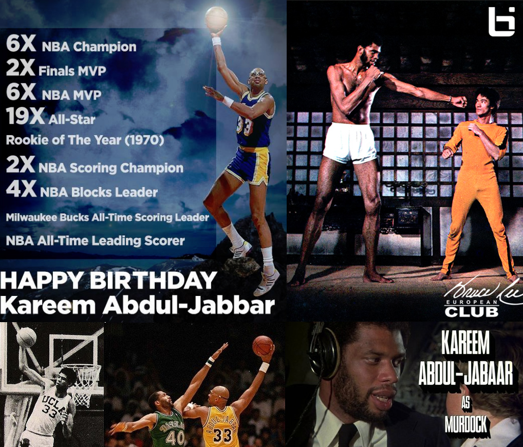 Kaj - Bruce Lee Kareem Abdul Jabbar Pelicula - HD Wallpaper 