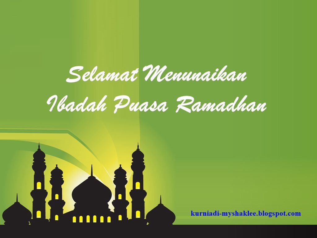Ramadhan Background Islami Hijau - HD Wallpaper 